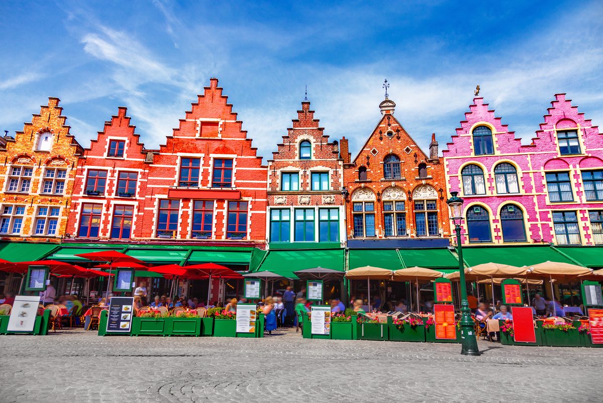 The canals of Bruges