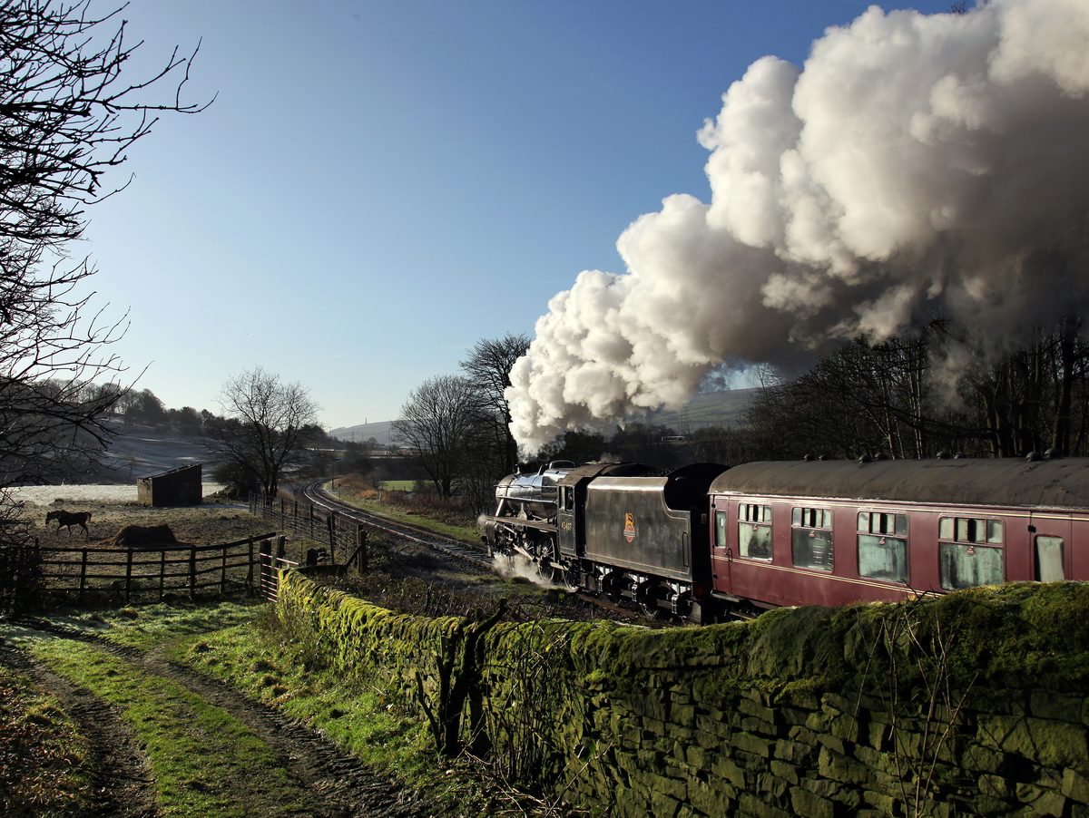 Christmas Lights and Train – Lancashire