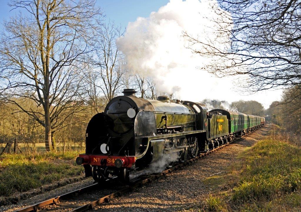 Lunchtime Special on the Bluebell Railway