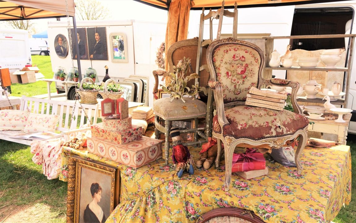 Wakehurst Place or Ardingly Antiques Fair